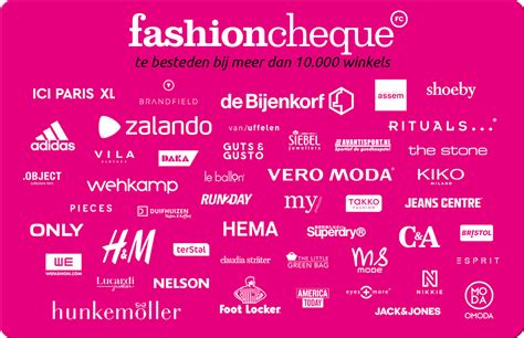 waar is fashioncheque te besteden